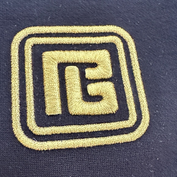 Balmain Black and Gold Logo Tank Top - Picture 7 of 9